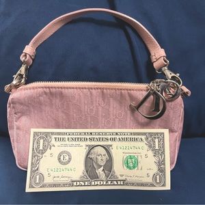 Very pretty pink, mini Dior purse.  In amazing condition.